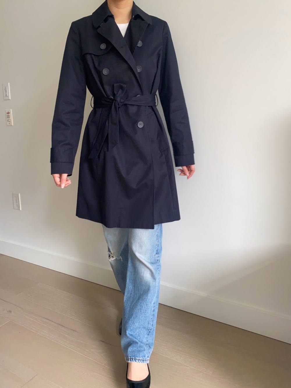 Club Monaco trench coat